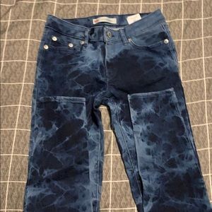 Once worn Levi’s super skinny jeans